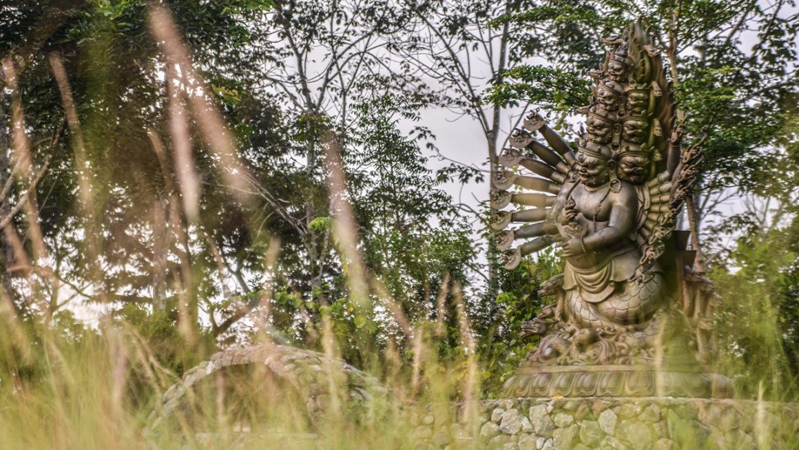 Light offering to Buddha Manjushri Nagaraksha