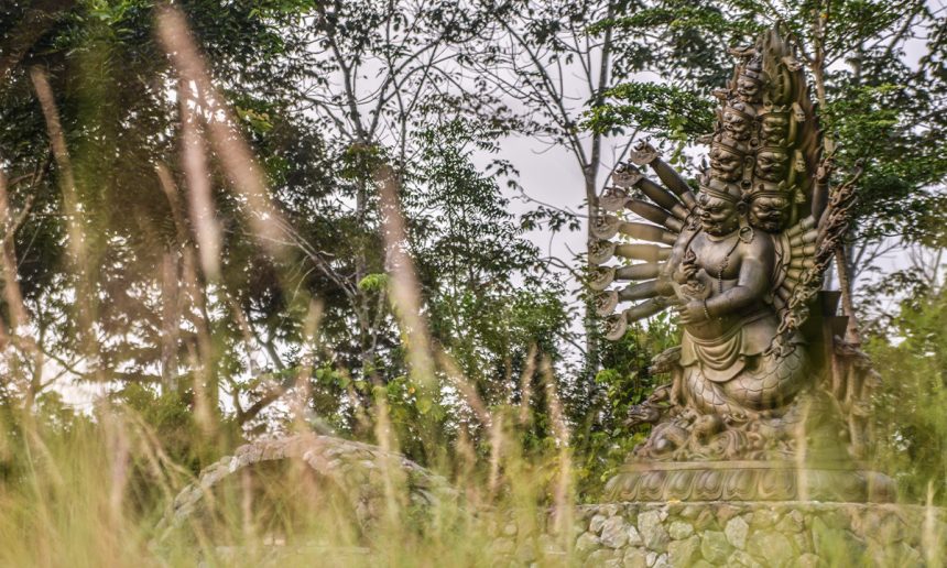 Light offering to Buddha Manjushri Nagaraksha