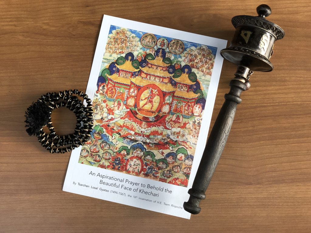 Very special and blessed Vajra Yogini prayer wheel