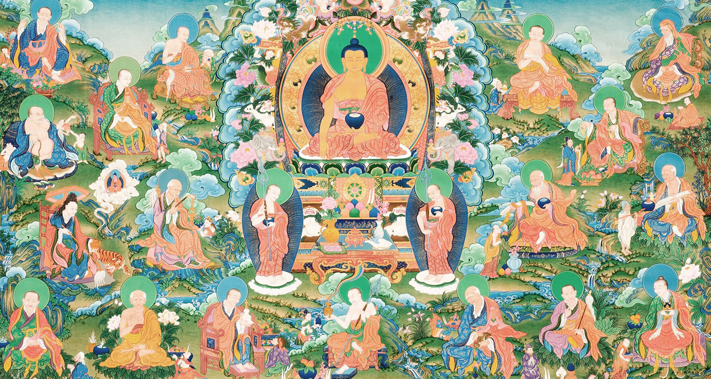 十六罗汉供赞法会- 克切拉禅修林
