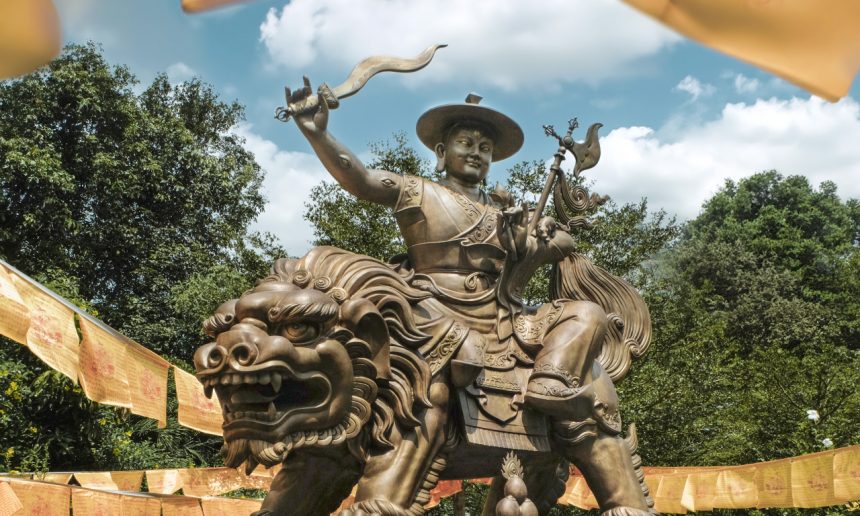 Prayer Flag Puja for Dorje Shugden Day